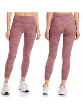 Sweaty Betty Mauve Camo Leggings
